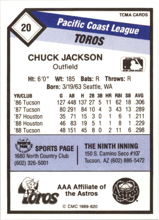 B4996- 1989 CMC Baseball Assorted Cards GROUP2 -You Pick- 15+ FREE US SHIP - Picture 235 of 247
