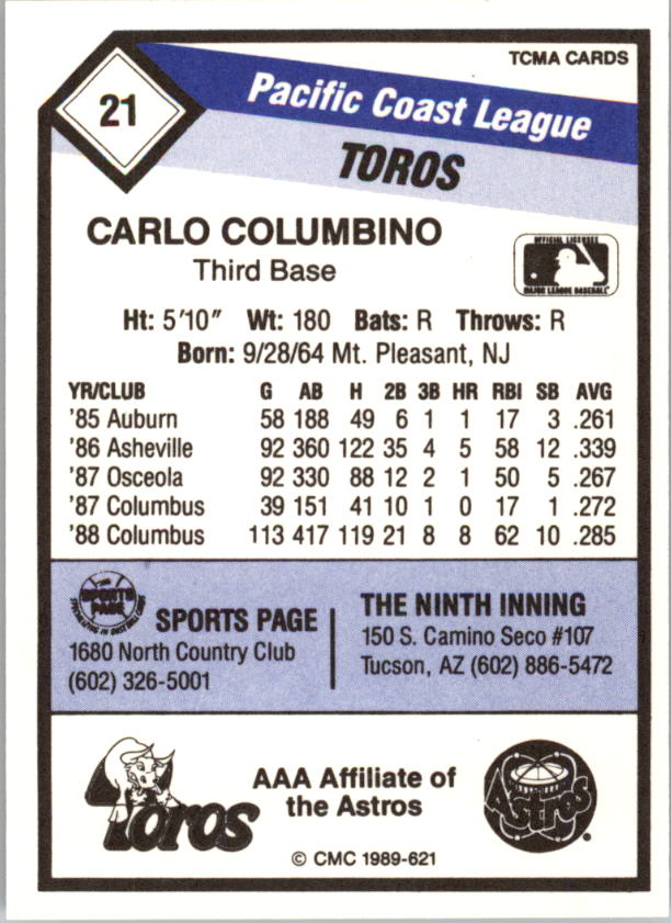 B4996- 1989 CMC Baseball Assorted Cards GROUP2 -You Pick- 15+ FREE US SHIP - Picture 237 of 247