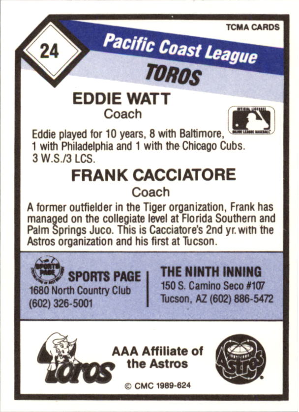 B4996- 1989 CMC Baseball Assorted Cards GROUP2 -You Pick- 15+ FREE US SHIP - Picture 243 of 247