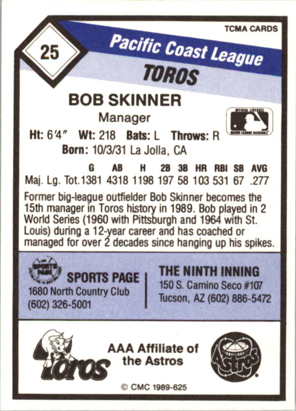 B4996- 1989 CMC Baseball Assorted Cards GROUP2 -You Pick- 15+ FREE US SHIP - Picture 245 of 247