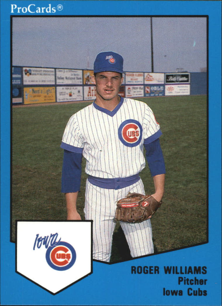 1989 Iowa Cubs ProCards #1691 Roger Williams