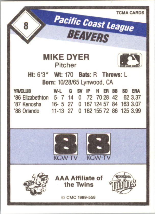 B4996- 1989 CMC Baseball Assorted Cards GROUP2 -You Pick- 15+ FREE US SHIP - Picture 17 of 247