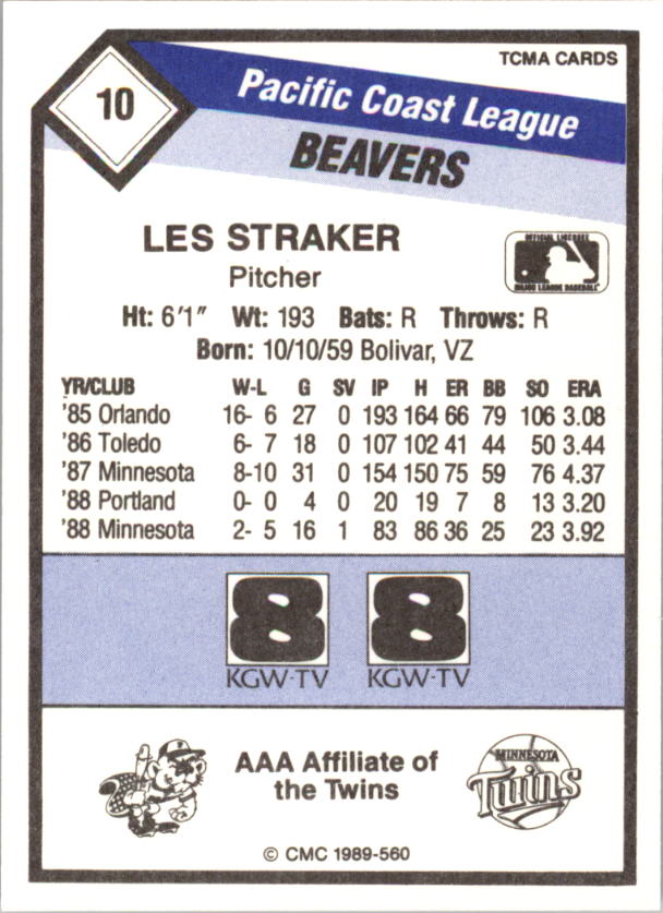 B4996- 1989 CMC Baseball Assorted Cards GROUP2 -You Pick- 15+ FREE US SHIP - Picture 21 of 247