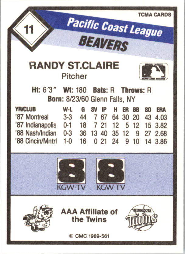 B4996- 1989 CMC Baseball Assorted Cards GROUP2 -You Pick- 15+ FREE US SHIP - Picture 23 of 247