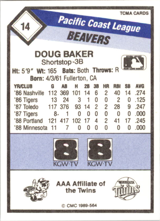 B4996- 1989 CMC Baseball Assorted Cards GROUP2 -You Pick- 15+ FREE US SHIP - Picture 29 of 247
