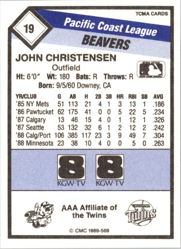 B4996- 1989 CMC Baseball Assorted Cards GROUP2 -You Pick- 15+ FREE US SHIP - Picture 39 of 247