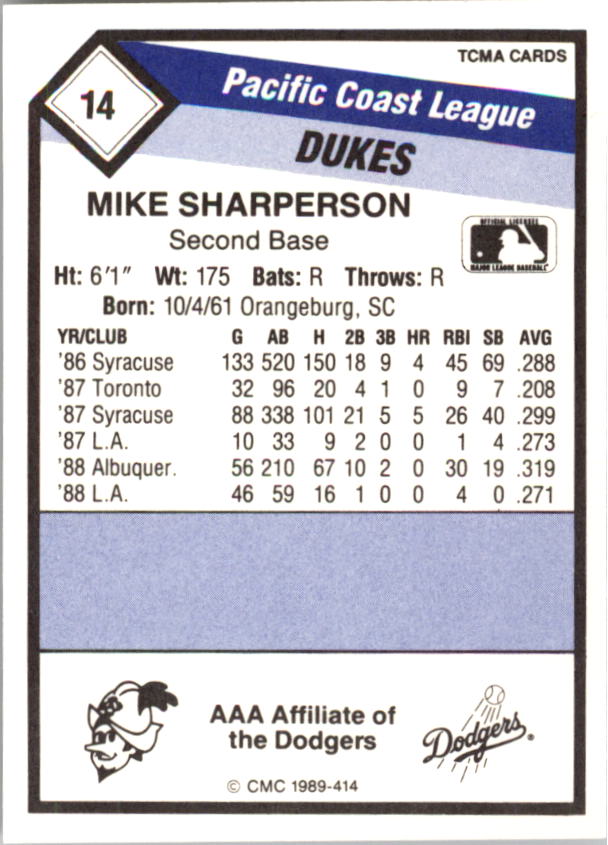 B4996- 1989 CMC Baseball Assorted Cards GROUP1 -You Pick- 15+ FREE US SHIP - Picture 29 of 299