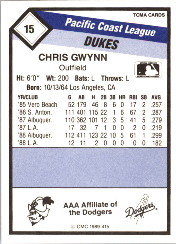 B4996- 1989 CMC Baseball Assorted Cards GROUP1 -You Pick- 15+ FREE US SHIP - Picture 31 of 299