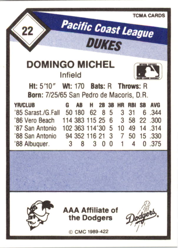 B4996- 1989 CMC Baseball Assorted Cards GROUP1 -You Pick- 15+ FREE US SHIP - Picture 45 of 299