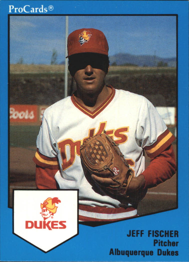 1989 Albuquerque Dukes ProCards #86 Jeff Fischer