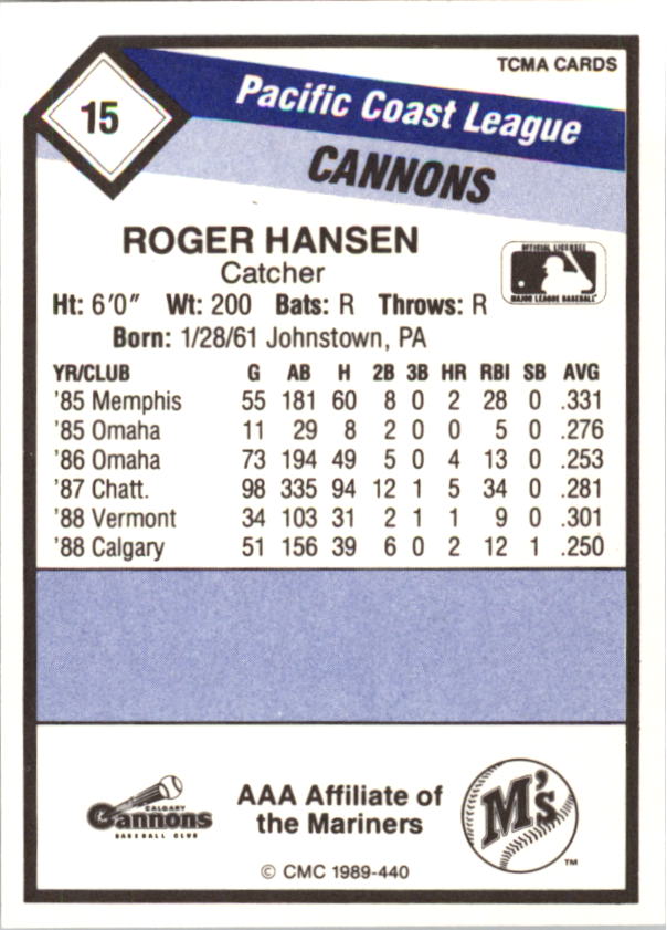 B4996- 1989 CMC Baseball Assorted Cards GROUP1 -You Pick- 15+ FREE US SHIP - Picture 81 of 299