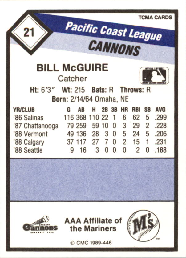 B4996- 1989 CMC Baseball Assorted Cards GROUP1 -You Pick- 15+ FREE US SHIP - Picture 93 of 299
