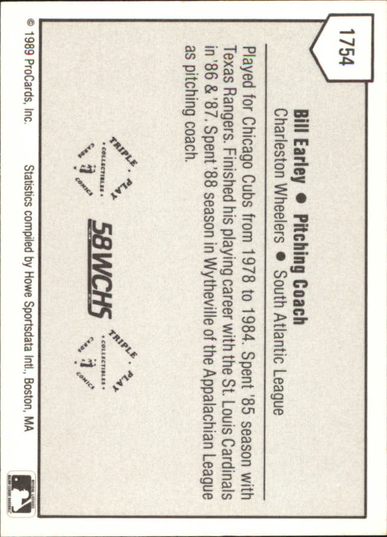 B3128- 1989 ProCards Minor League BB Cards Group7 -You Pick- 15+ FREE US SHIP - Picture 87 of 405