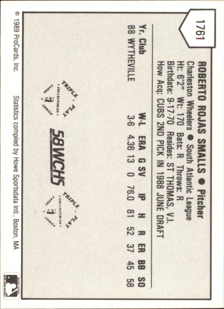 B3128- 1989 ProCards Minor League BB Cards Group7 -You Pick- 15+ FREE US SHIP - Picture 99 of 405