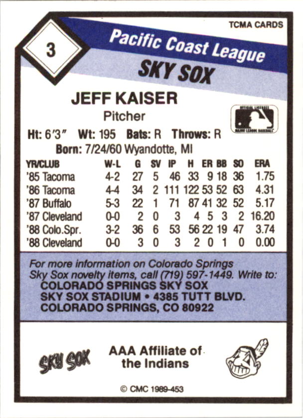 B4996- 1989 CMC Baseball Assorted Cards GROUP1 -You Pick- 15+ FREE US SHIP - Picture 105 of 299