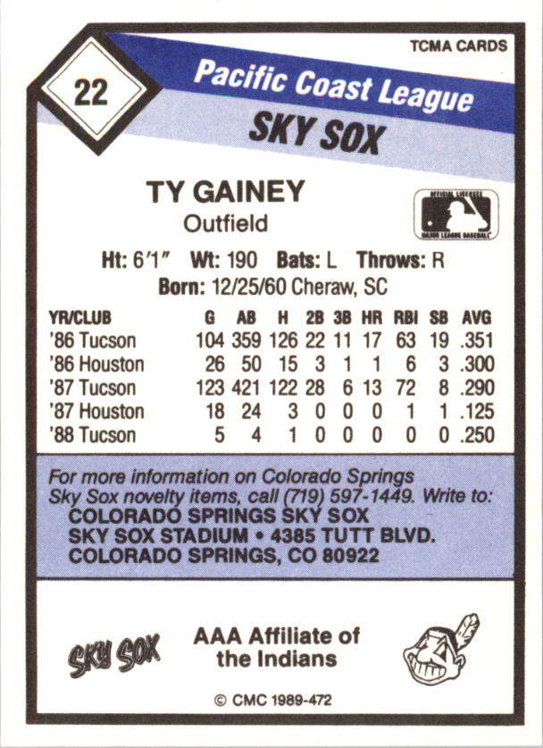 B4996- 1989 CMC Baseball Assorted Cards GROUP1 -You Pick- 15+ FREE US SHIP - Picture 141 of 299