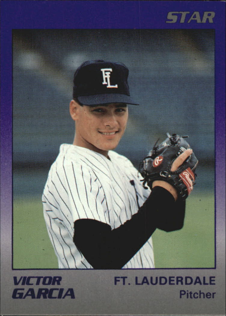 1989 Ft. Lauderdale Yankees Star #5 Victor Garcia