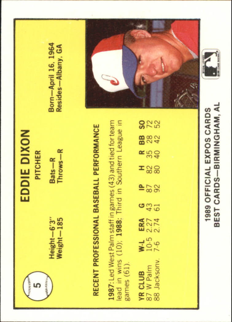 B4997- 1989 Best Minor League Baseball Cards G2 -You Pick- 15+ FREE US SHIP - Picture 31 of 421