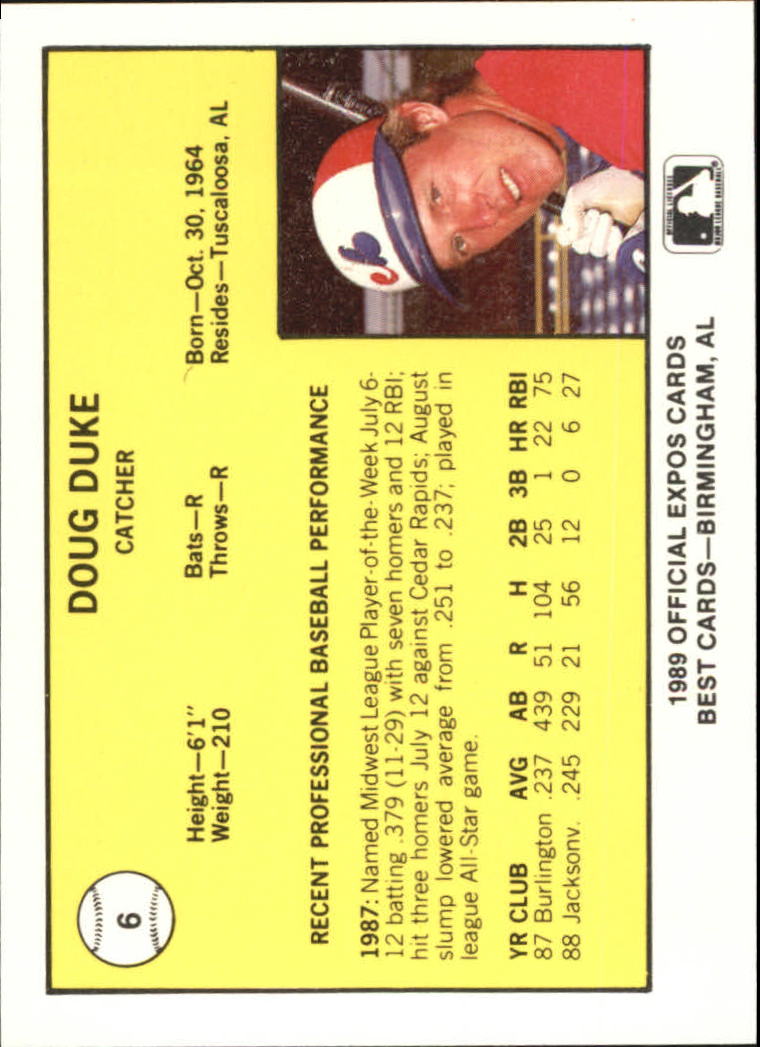 B4997- 1989 Best Minor League Baseball Cards G2 -You Pick- 15+ FREE US SHIP - Picture 33 of 421