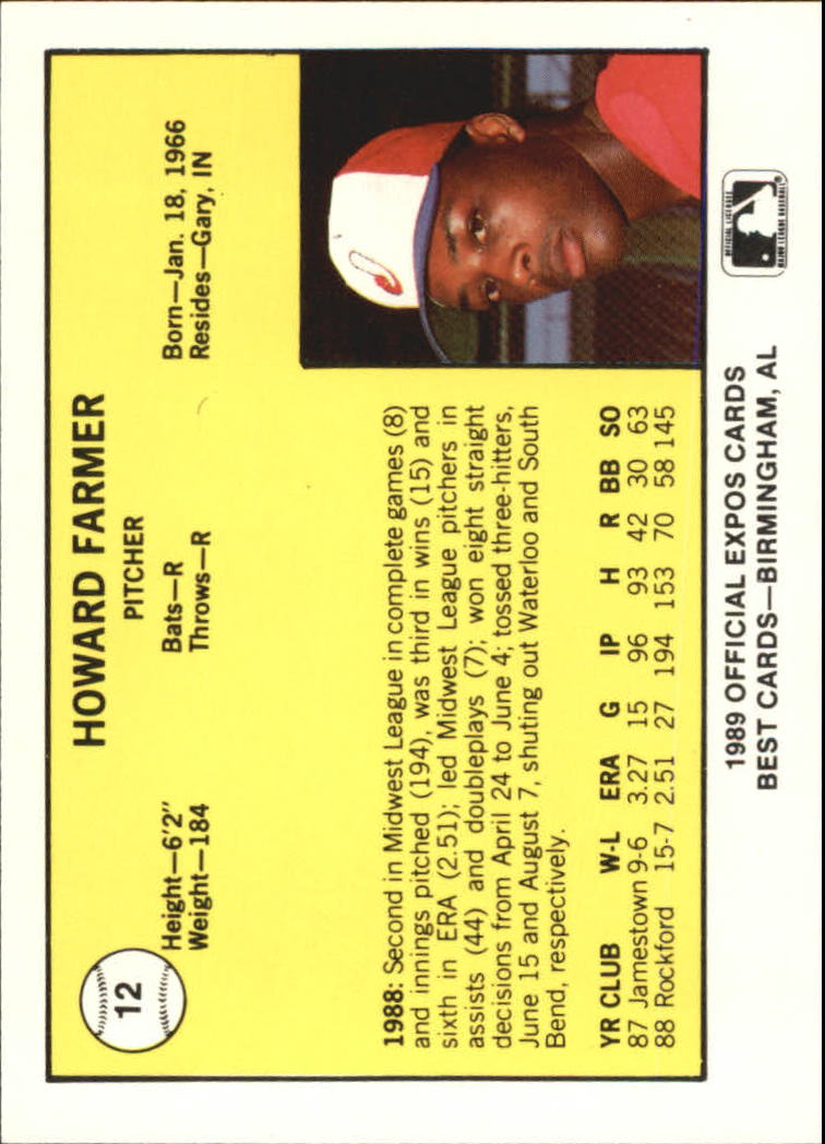 B4997- 1989 Best Minor League Baseball Cards G2 -You Pick- 15+ FREE US SHIP - Picture 45 of 421