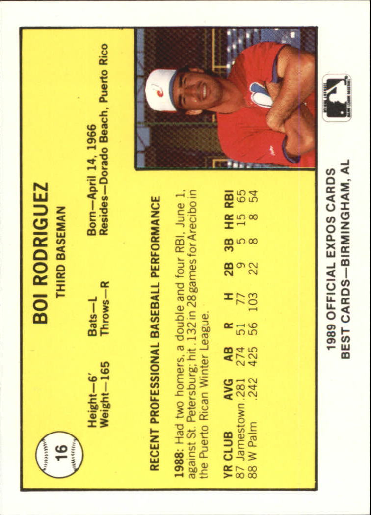B4997- 1989 Best Minor League Baseball Cards G2 -You Pick- 15+ FREE US SHIP - Picture 53 of 421