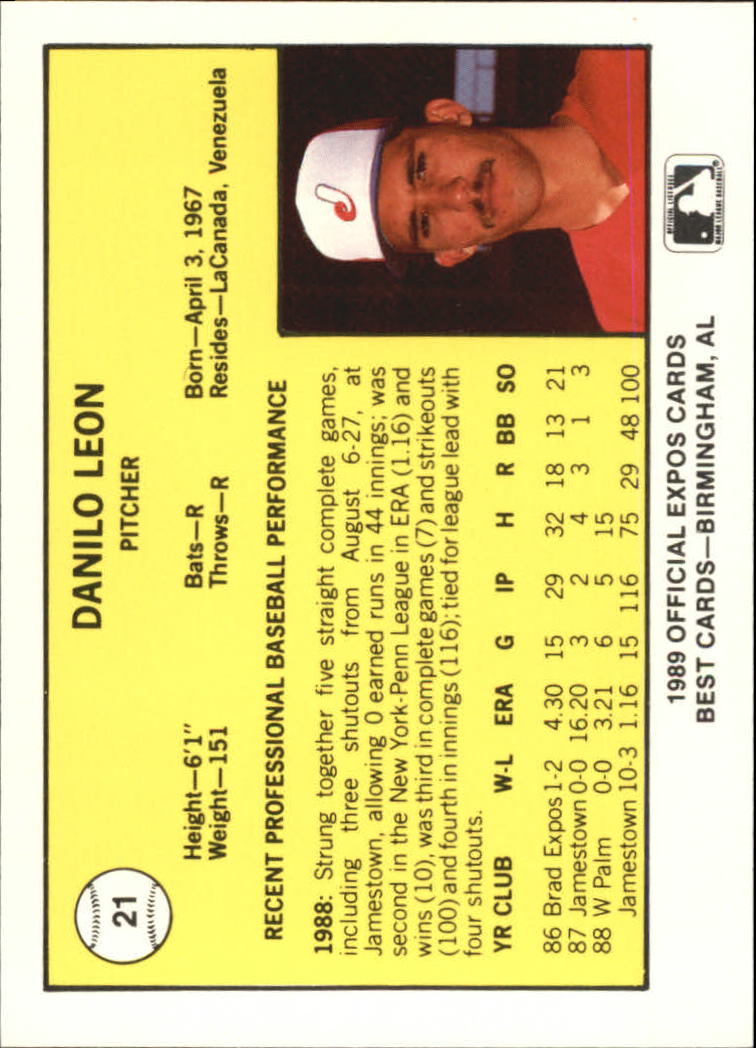 B4997- 1989 Best Minor League Baseball Cards G2 -You Pick- 15+ FREE US SHIP - Picture 63 of 421
