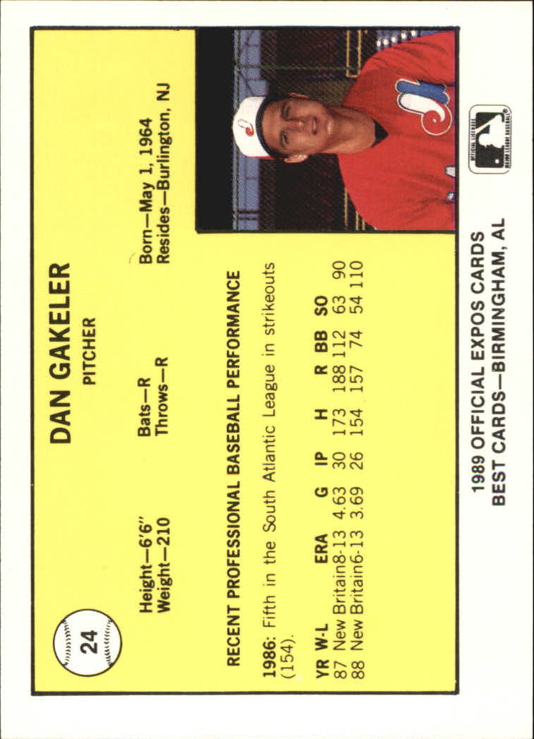 B4997- 1989 Best Minor League Baseball Cards G2 -You Pick- 15+ FREE US SHIP - Picture 69 of 421