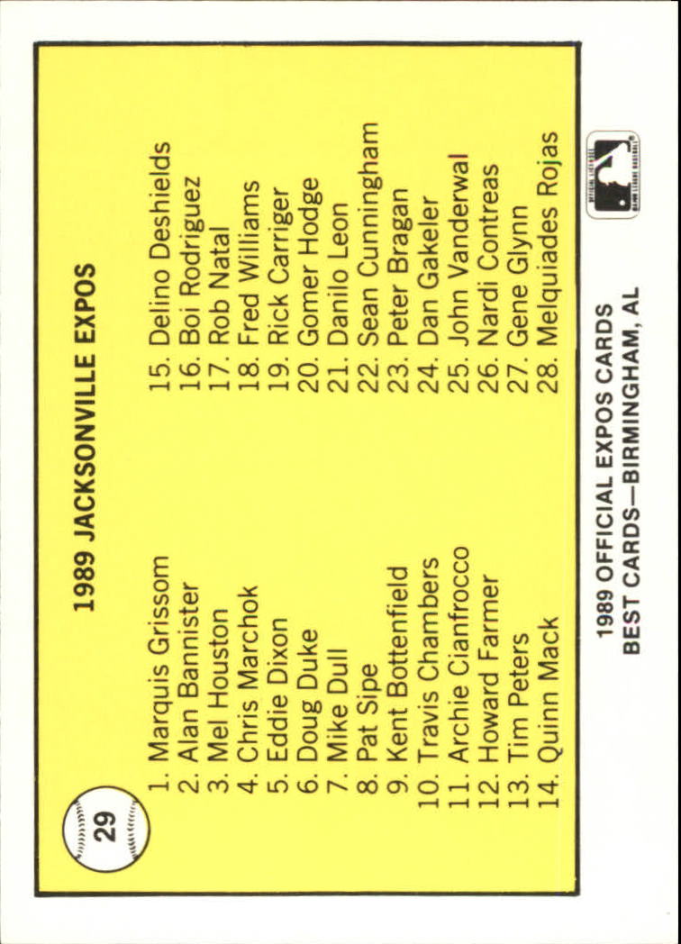 B4997- 1989 Best Minor League Baseball Cards G2 -You Pick- 15+ FREE US SHIP - Picture 79 of 421