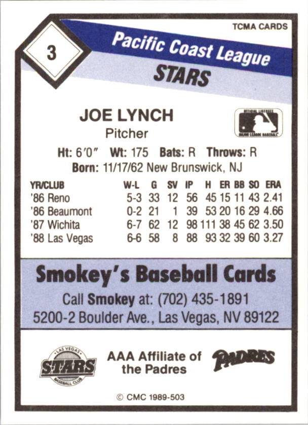 B4996- 1989 CMC Baseball Assorted Cards GROUP1 -You Pick- 15+ FREE US SHIP - Picture 205 of 299
