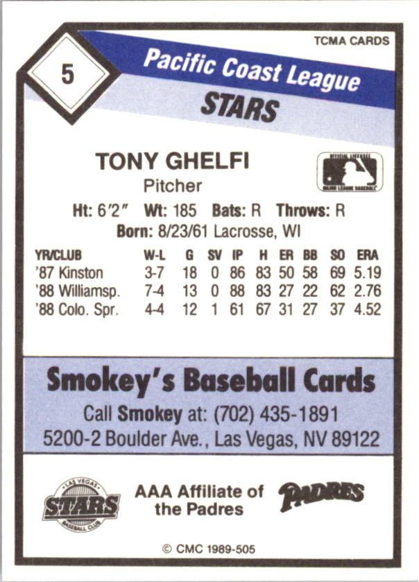 B4996- 1989 CMC Baseball Assorted Cards GROUP1 -You Pick- 15+ FREE US SHIP - Picture 209 of 299