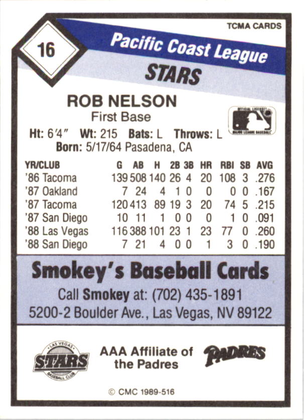 B4996- 1989 CMC Baseball Assorted Cards GROUP1 -You Pick- 15+ FREE US SHIP - Picture 231 of 299