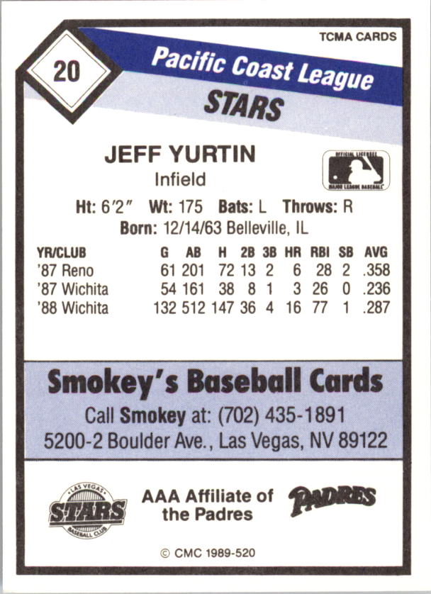 B4996- 1989 CMC Baseball Assorted Cards GROUP1 -You Pick- 15+ FREE US SHIP - Picture 239 of 299