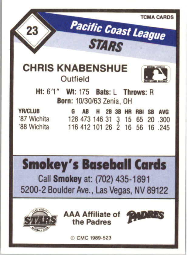 B4996- 1989 CMC Baseball Assorted Cards GROUP1 -You Pick- 15+ FREE US SHIP - Picture 245 of 299