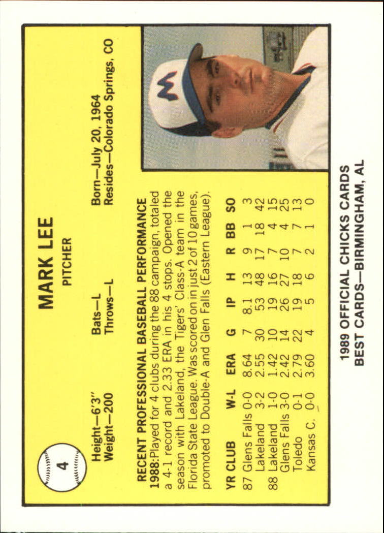 B4997- 1989 Best Minor League Baseball Cards G2 -You Pick- 15+ FREE US SHIP - Picture 147 of 421