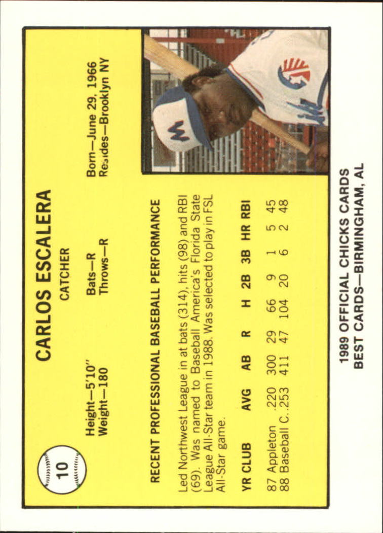 B4997- 1989 Best Minor League Baseball Cards G2 -You Pick- 15+ FREE US SHIP - Picture 159 of 421