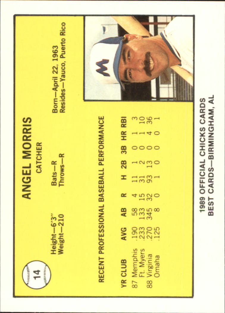 B4997- 1989 Best Minor League Baseball Cards G2 -You Pick- 15+ FREE US SHIP - Picture 167 of 421