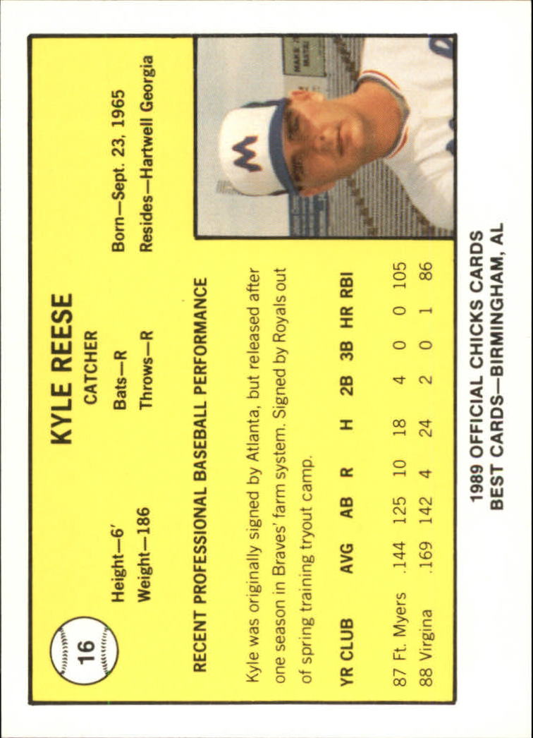 B4997- 1989 Best Minor League Baseball Cards G2 -You Pick- 15+ FREE US SHIP - Picture 171 of 421