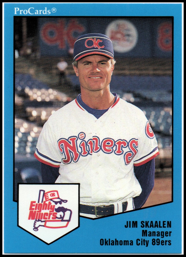 1989 Oklahoma City 89ers ProCards #1508 Jim Skaalen MGR - NM-MT - The  Dugout Sportscards & Comics