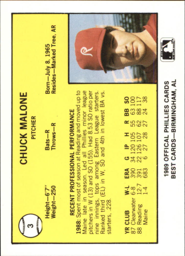 B4997- 1989 Best Minor League Baseball Cards G2 -You Pick- 15+ FREE US SHIP - Picture 261 of 421