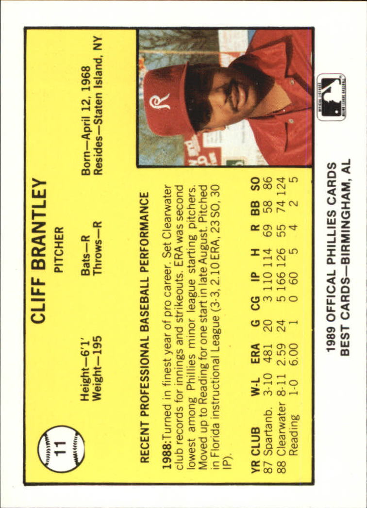 B4997- 1989 Best Minor League Baseball Cards G2 -You Pick- 15+ FREE US SHIP - Picture 275 of 421