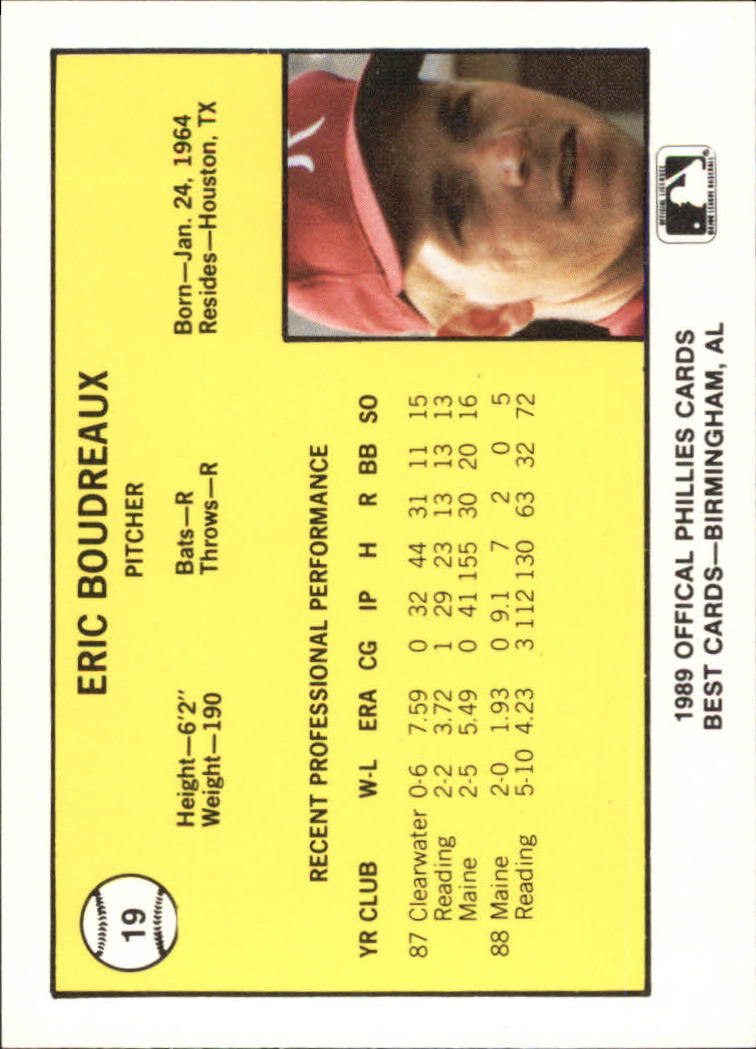B4997- 1989 Best Minor League Baseball Cards G2 -You Pick- 15+ FREE US SHIP - Picture 291 of 421