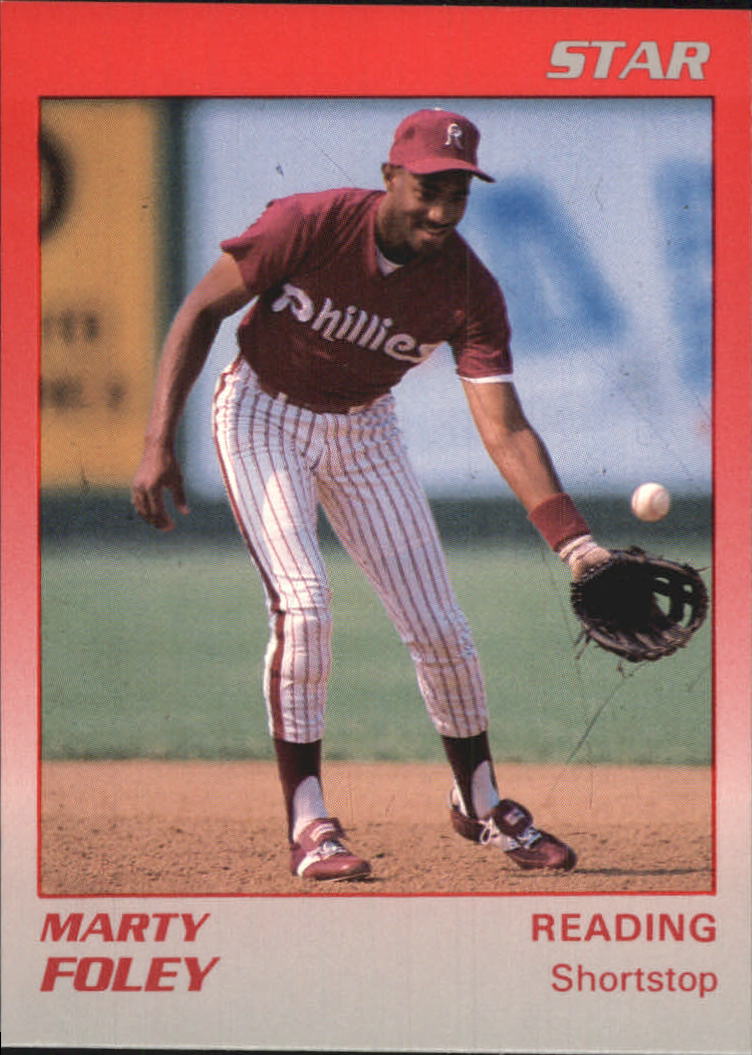 1989 Reading Phillies Star #3 Erik Bratlien - Philadelphia PHILLIES  Affiliate - NM-MT - 7th Inning Stretch: Sportscards, Comics & Gaming