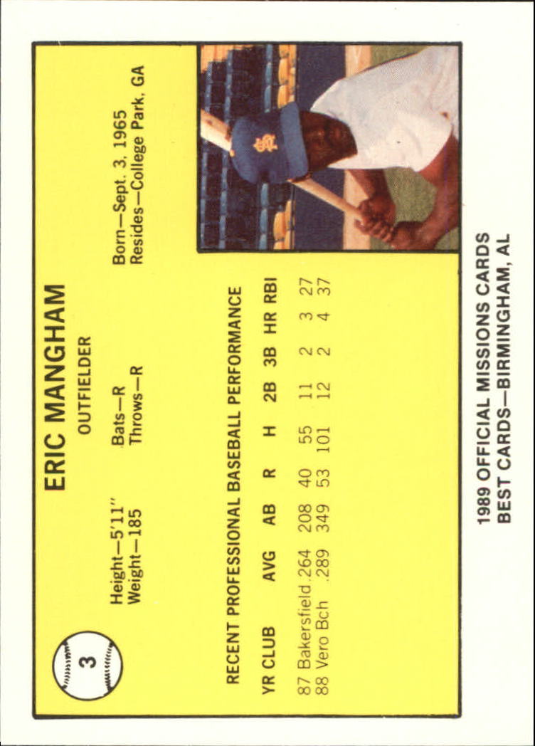 B4997- 1989 Best Minor League Baseball Cards G2 -You Pick- 15+ FREE US SHIP - Picture 373 of 421