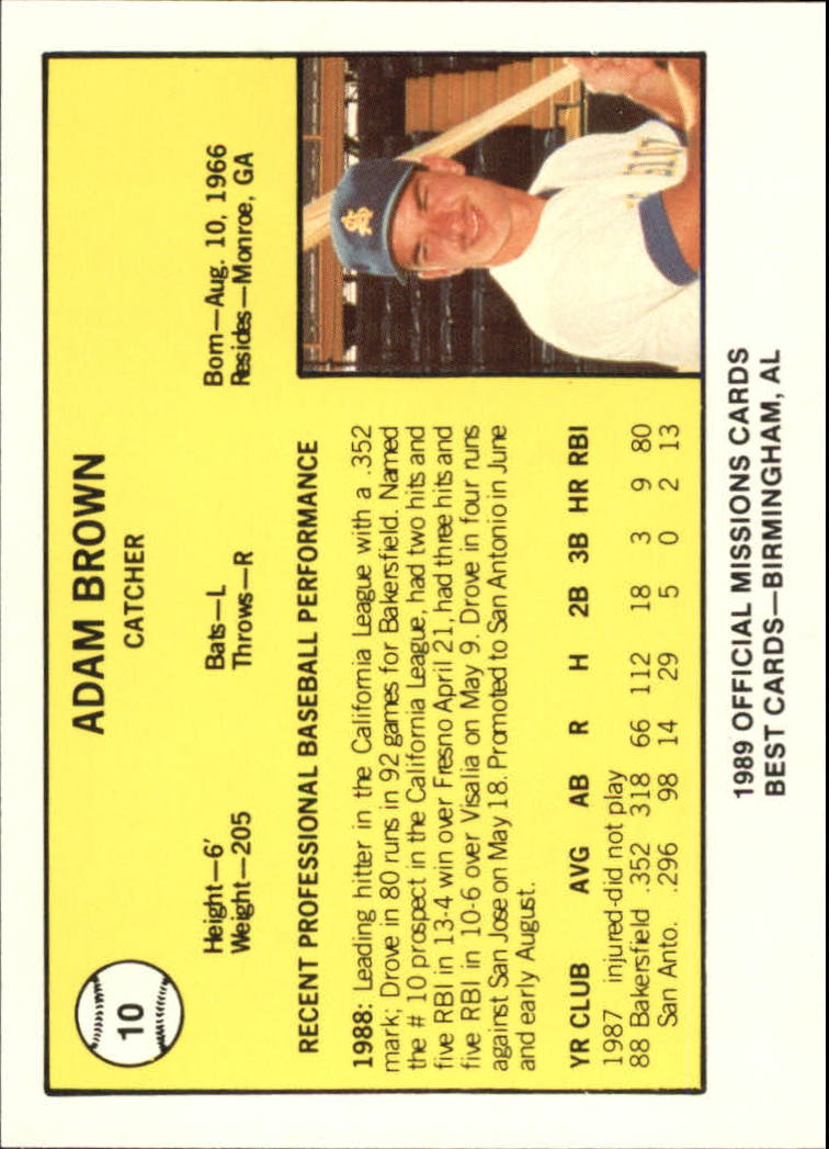 B4997- 1989 Best Minor League Baseball Cards G2 -You Pick- 15+ FREE US SHIP - Picture 387 of 421