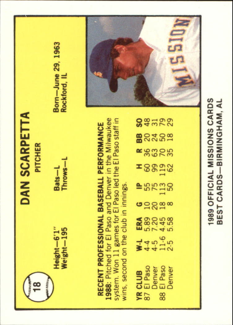 B4997- 1989 Best Minor League Baseball Cards G2 -You Pick- 15+ FREE US SHIP - Picture 403 of 421