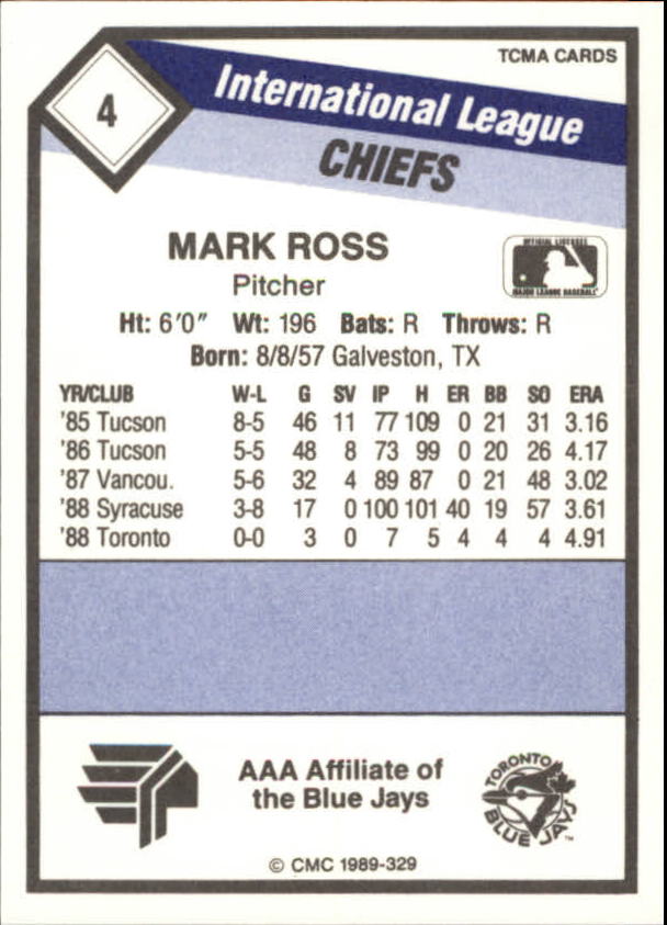 B4996- 1989 CMC Baseball Assorted Cards GROUP2 -You Pick- 15+ FREE US SHIP - Picture 65 of 247
