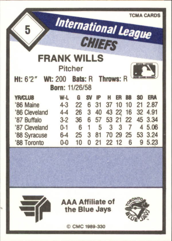 B4996- 1989 CMC Baseball Assorted Cards GROUP2 -You Pick- 15+ FREE US SHIP - Picture 67 of 247
