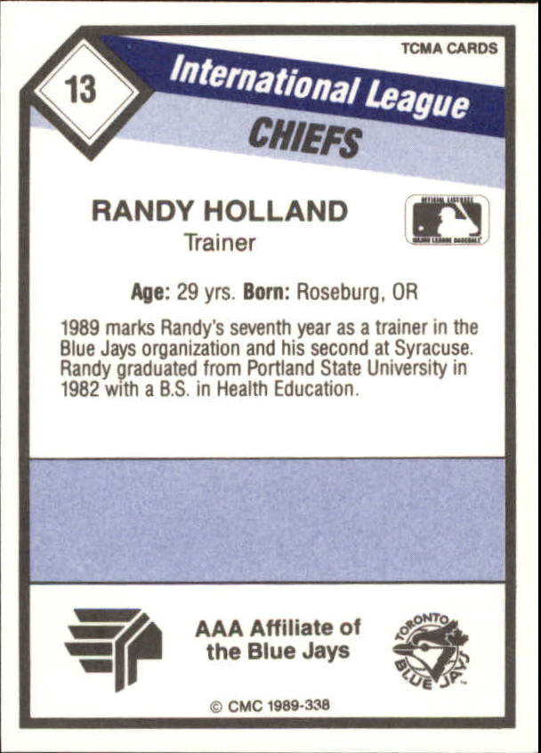 B4996- 1989 CMC Baseball Assorted Cards GROUP2 -You Pick- 15+ FREE US SHIP - Picture 81 of 247