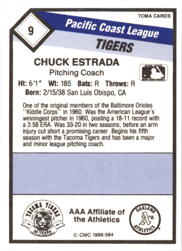B4996- 1989 CMC Baseball Assorted Cards GROUP2 -You Pick- 15+ FREE US SHIP - Picture 123 of 247
