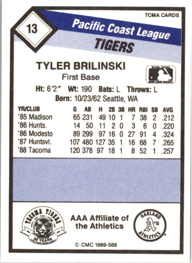 B4996- 1989 CMC Baseball Assorted Cards GROUP2 -You Pick- 15+ FREE US SHIP - Picture 131 of 247